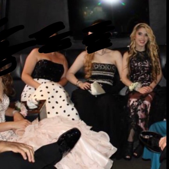 Custom handmade lace dusty rose prom gown/dress - Picture 8 of 8